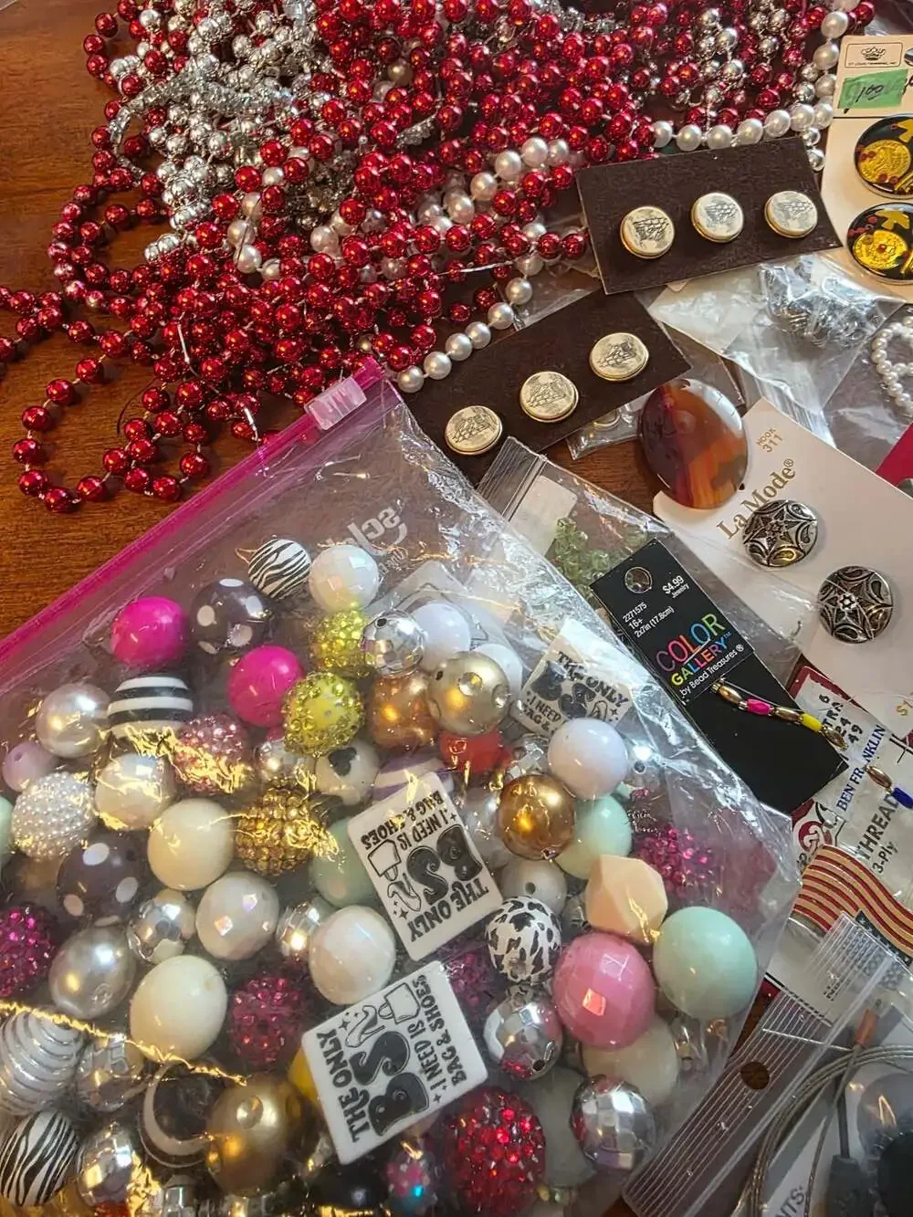 Large Lot of Jewelery Crafting Supplies